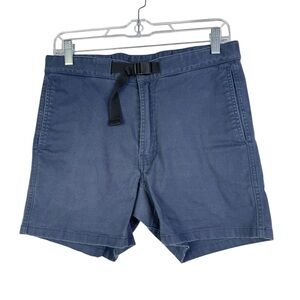 BEARDED GOAT Men’s Small Navy Blue Outdoor Hiking Shorts 5” Inseam S Chino‎ Ruff